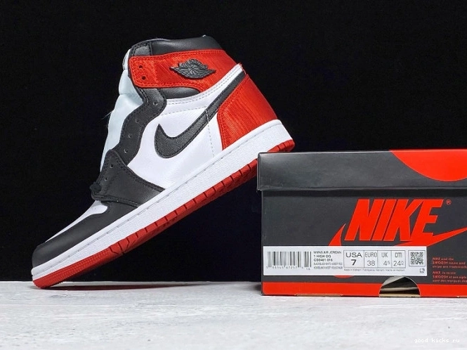 CD0461-016 Air Toe High Black 1 Retro Jordan Satin 0813